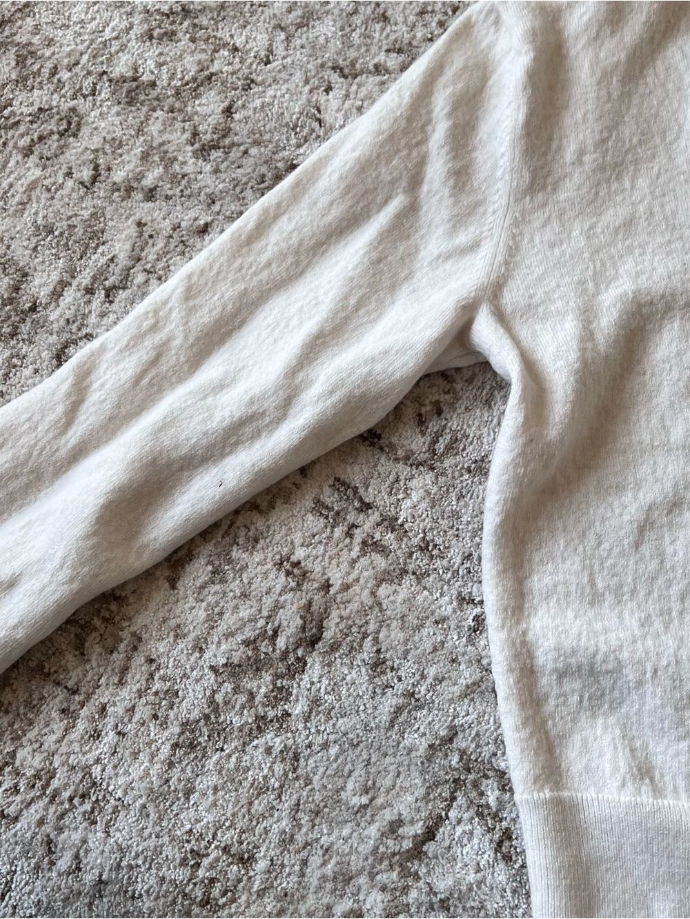 Aritzia Merino Wool Cardigan Light Birch - Picture 6 of 9